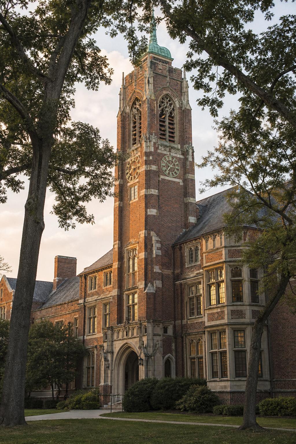 University campus building
